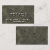 Modèles financiers de comptabilité de cartes de (Devant / Derrière)