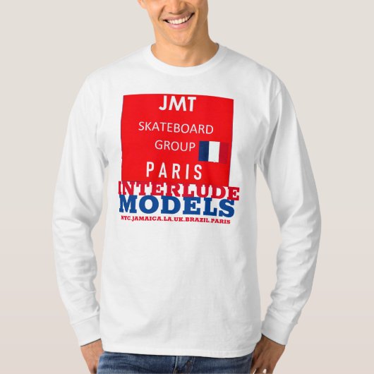MODÈLES INTERLUDE T-Shirt basique à manches longu (Devant)