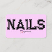 Modèles modernes de cartes de technicien en ongler (Dos)