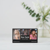 Modèles ou acteurs de carte de visite de Headshot (Debout devant)