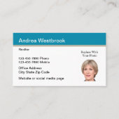 Modèles photo Cartes de visite de Realtor (Devant)