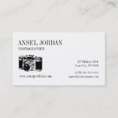 Modèles professionnels de carte de visite de (Dos)