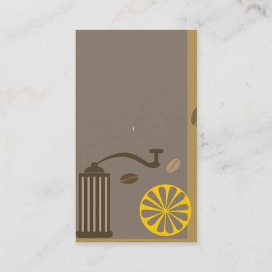 modèles professionnels et mignons frais de carte (Devant)