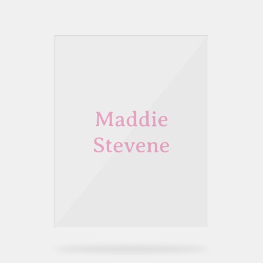 MODELES TENDANCE MODERNES NOM ANNEE PASTEL ROSE (Recto)