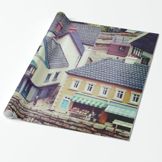 Modelgebouwen Cadeaupapier (Uitgerold)