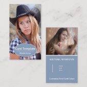 Modélisation Capture d'écran de la carte intérimai (Devant / Derrière)