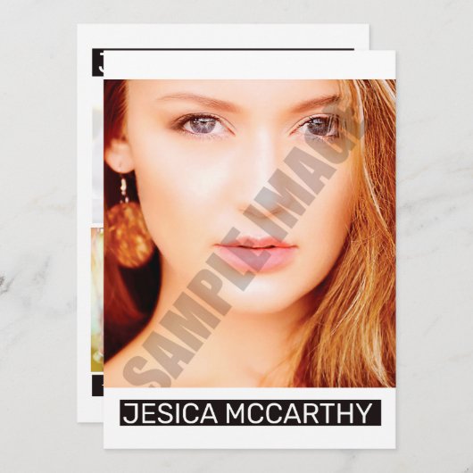 Modélisation de la carte Comp (Devant / Derrière)