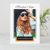 Modélisation de la carte Comp (Debout devant)