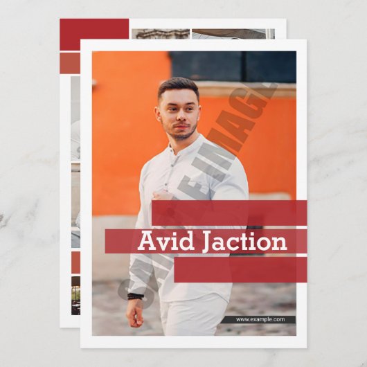 Modélisation de la carte Comp (Devant / Derrière)