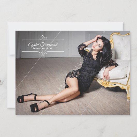 Modélisation de la carte Comp (Devant)