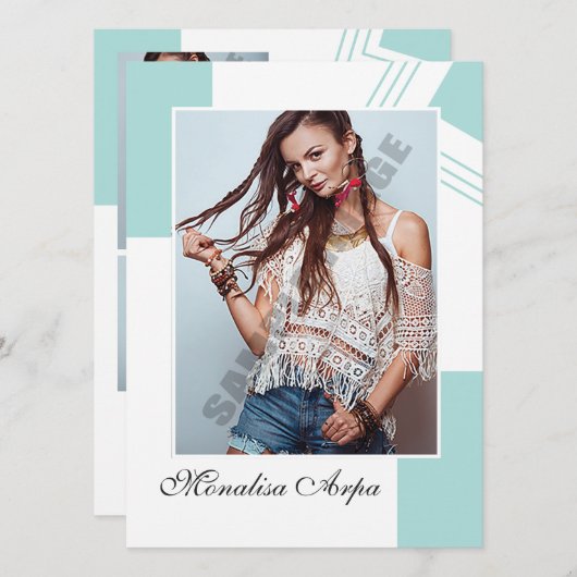 Modélisation de la carte Comp (Devant / Derrière)