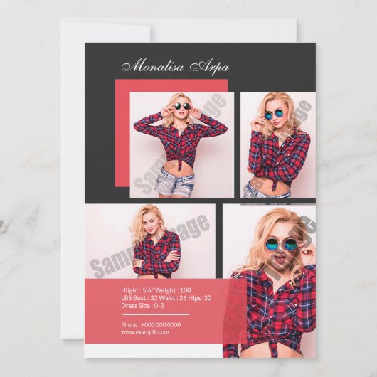 Modélisation de la carte Comp (Dos)