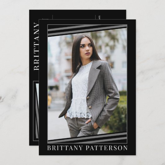 Modélisation de la carte Comp | 2 Photo 2 côté 5x7 (Devant / Derrière)