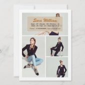 Modélisation de la carte d'élém. (Dos)