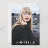 Modélisation de mode 6 Photo Moderne Modèle carte  (Devant)