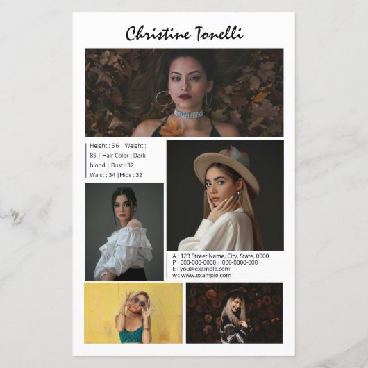 Modélisation du Modèle de carte Comp (Dos)