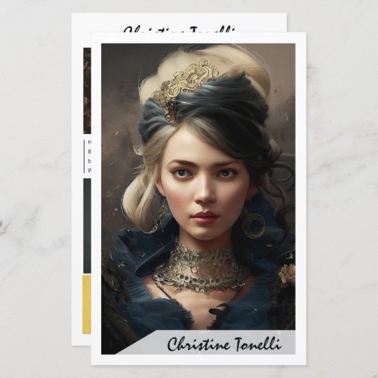 Modélisation du Modèle de carte Comp (Devant / Derrière)