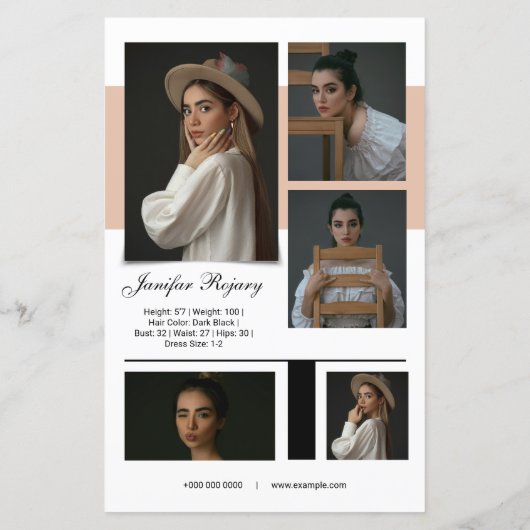 Modélisation du Modèle de carte Comp (Dos)