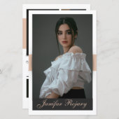 Modélisation du Modèle de carte Comp (Devant / Derrière)