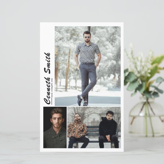 Modélisation du Modèle de carte Comp (Debout devant)