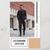 Modélisation du Modèle de carte Comp (Devant)