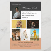 Modélisation du Modèle de carte Comp (Dos)