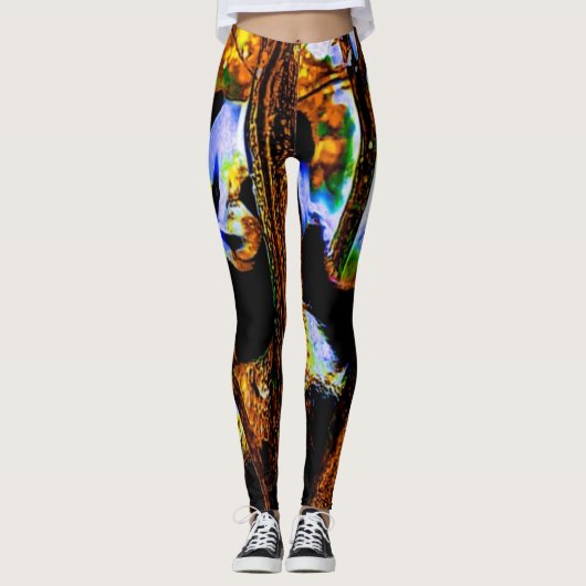 Modellen beer: Panda Life 01-02 Leggings (Voorkant)
