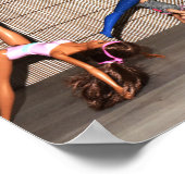 Modellen Trainen. Poster (Hoek)