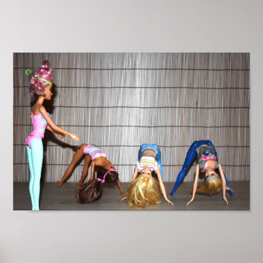 Modellen Trainen. Poster (Voorkant)