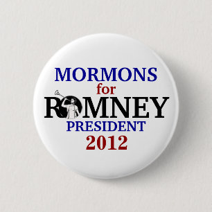 Modellen voor Romney 2012 Ronde Button 5,7 Cm