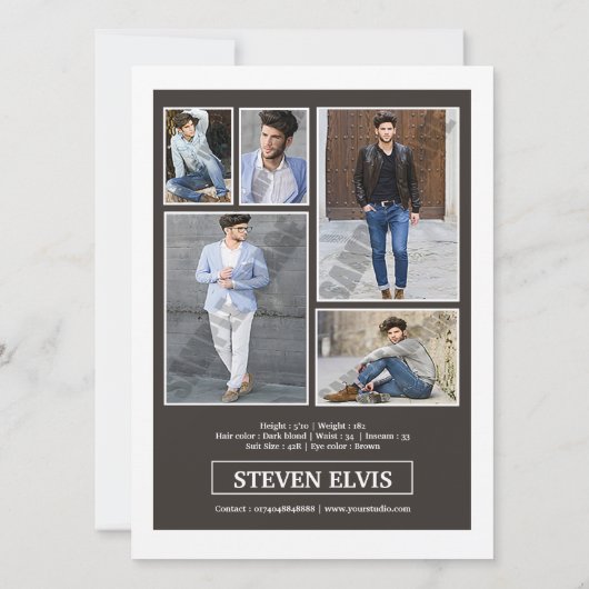 Modellering Comp Kaart (Achterkant)