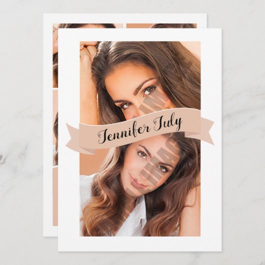 Modellering Comp Kaart (Voorkant / Achterkant)