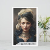 Modellering Comp Kaart Sjabloon (Staand voorkant)