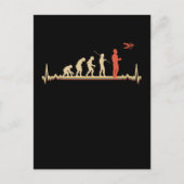 Modelmodel voor een Proef Evolution Retro van het  Briefkaart (Voorkant)