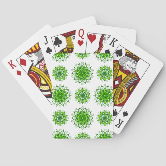 modelontwerp voor mandala pokerkaarten (Achterkant)