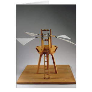 Modelreconstructie van het ontwerp van de da Vinci