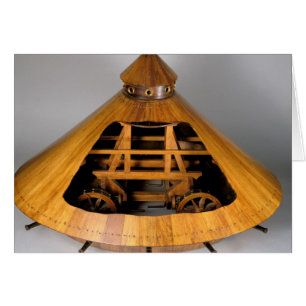 Modelreconstructie van het ontwerp van de da Vinci