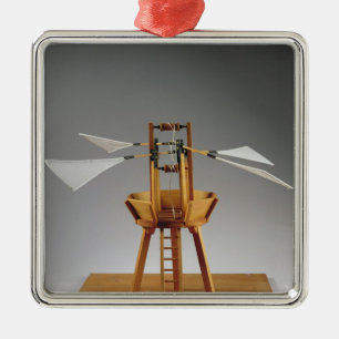 Modelreconstructie van het ontwerp van de da Vinci Metalen Ornament