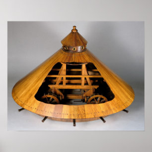 Modelreconstructie van het ontwerp van de da Vinci Poster