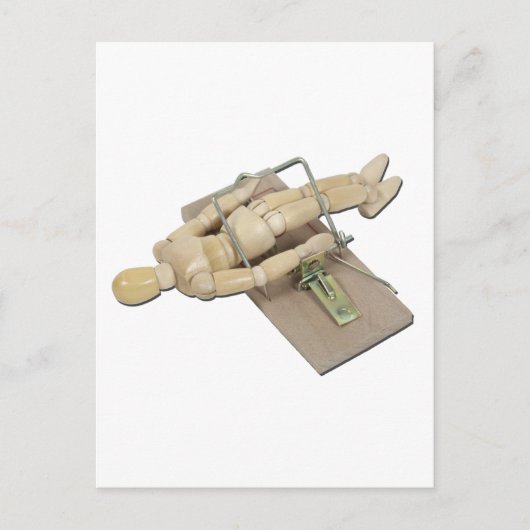 ModelTrappedMouseTrap062011 Briefkaart (Voorkant)