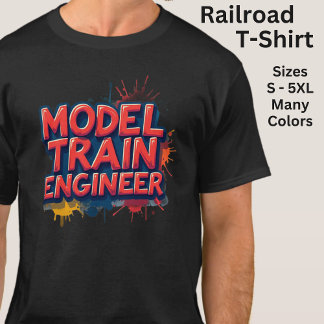 Modeltrein Ingenieur T-shirt