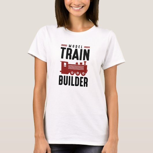 Modeltreinbouwer T-shirt (Voorkant)