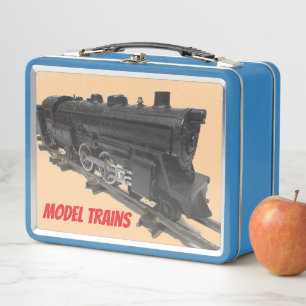 Modeltreinen Metalen Lunchbox