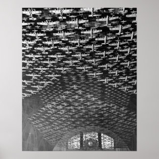 Modelvliegtuigen, 1943.  foto poster