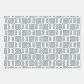 Modemlinks Retro Modern geometrisch patroon Inpakpapier Vel (Voorkant)