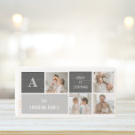 Moden 3Collage Photo & Grey Meilleur Cadeau Famili<br><div class="desc">Moden 3Collage Photo & Grey Meilleur Cadeau Familial</div>