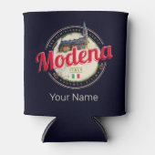 Modena Emilia-Romagna Balsamic Italië Souvenir Blikjeskoeler (Voorkant)