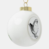 Modena Gazzi 1978 Keramische Bal Ornament (Links)