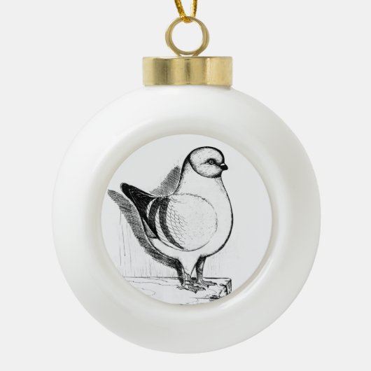 Modena Gazzi 1978 Keramische Bal Ornament (Voorkant)