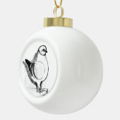 Modena Gazzi 1978 Keramische Bal Ornament (Rechts)